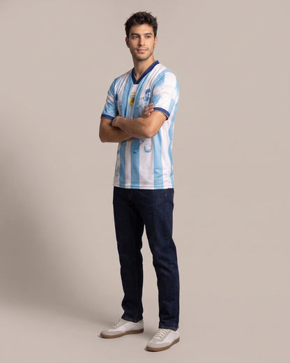 Argentina Heritage Jersey — De Diego a Leo