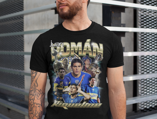 Juan Roman Riquelme Bootleg T-Shirt - bootleg football t-shirt by Kick Couture - photo 2