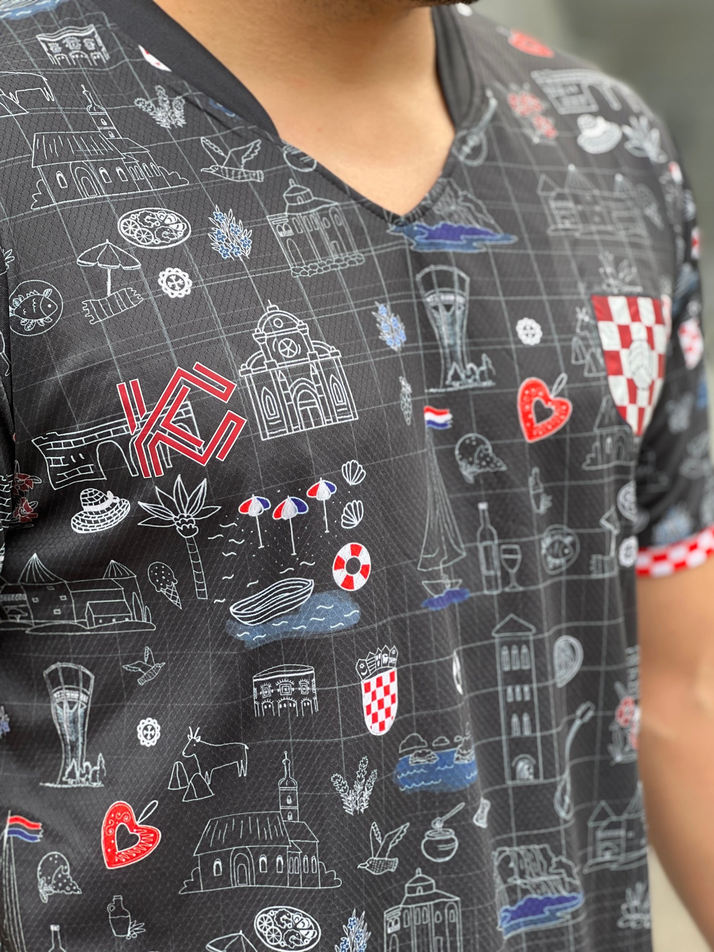 Hrvatska Kockasti Black Edition