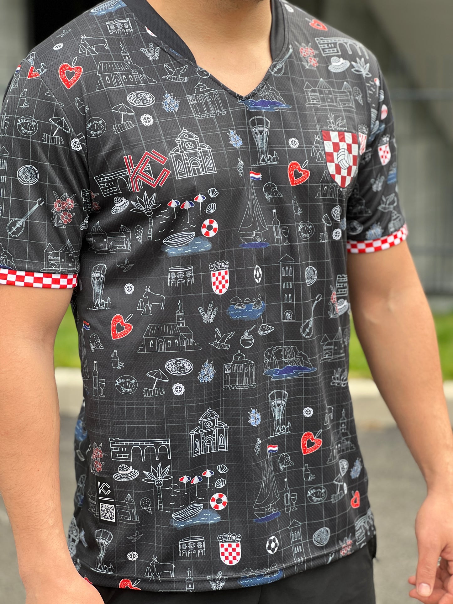 Hrvatska Kockasti Black Edition