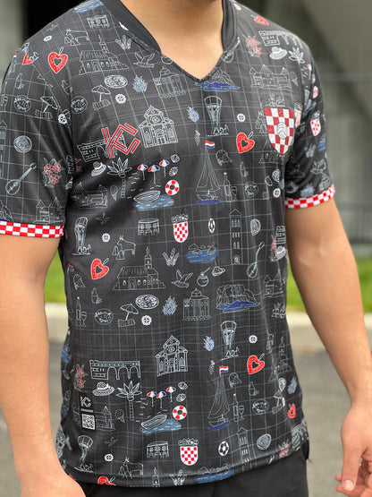 Hrvatska Kockasti Black Edition