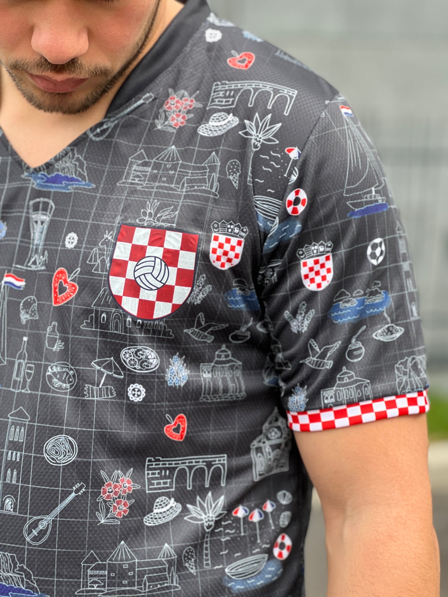 Hrvatska Kockasti Black Edition