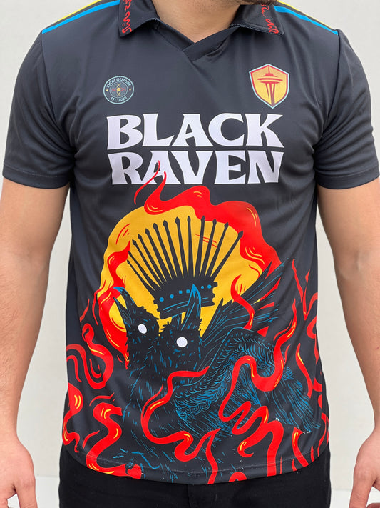 Seattle Black Raven - Kick Couture concept football shirt - photo 2