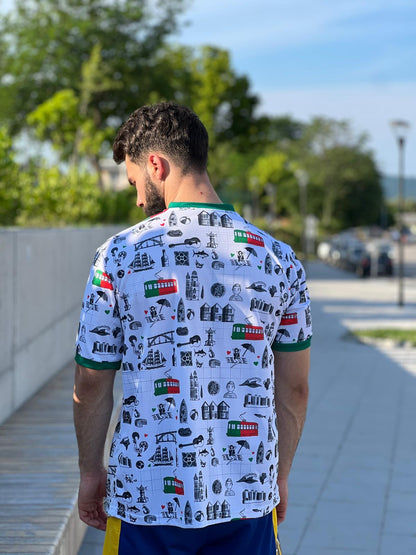 Portugal National Team Football Shirt Heritage White