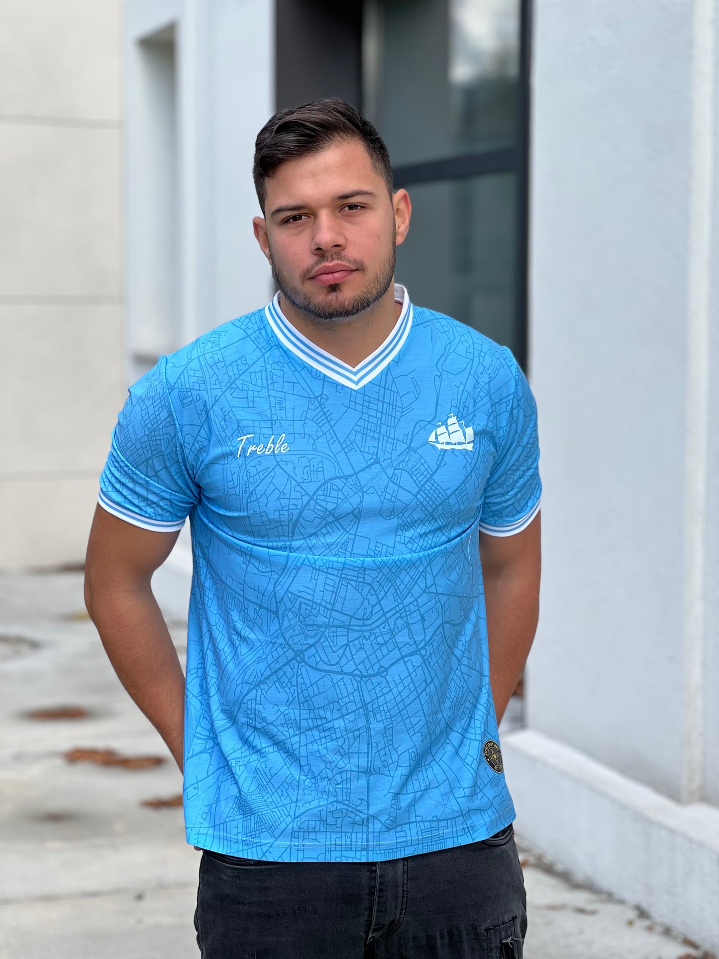 Man City Treble Home