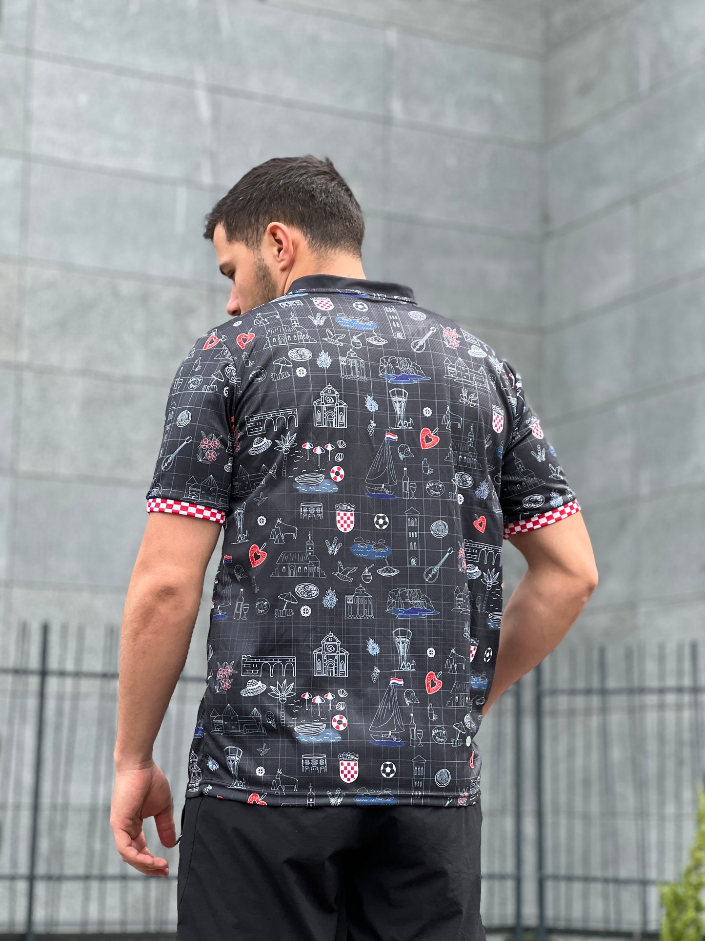 Hrvatska Kockasti Black Edition