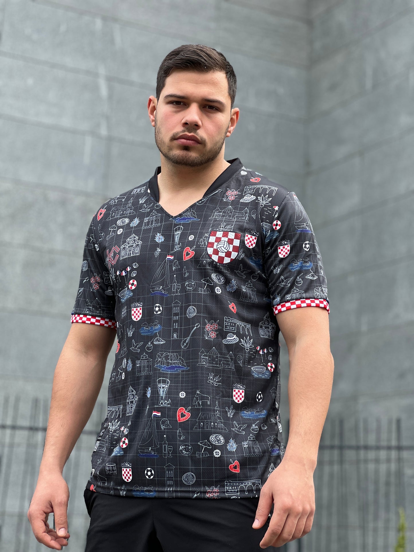 Hrvatska Kockasti Black Edition