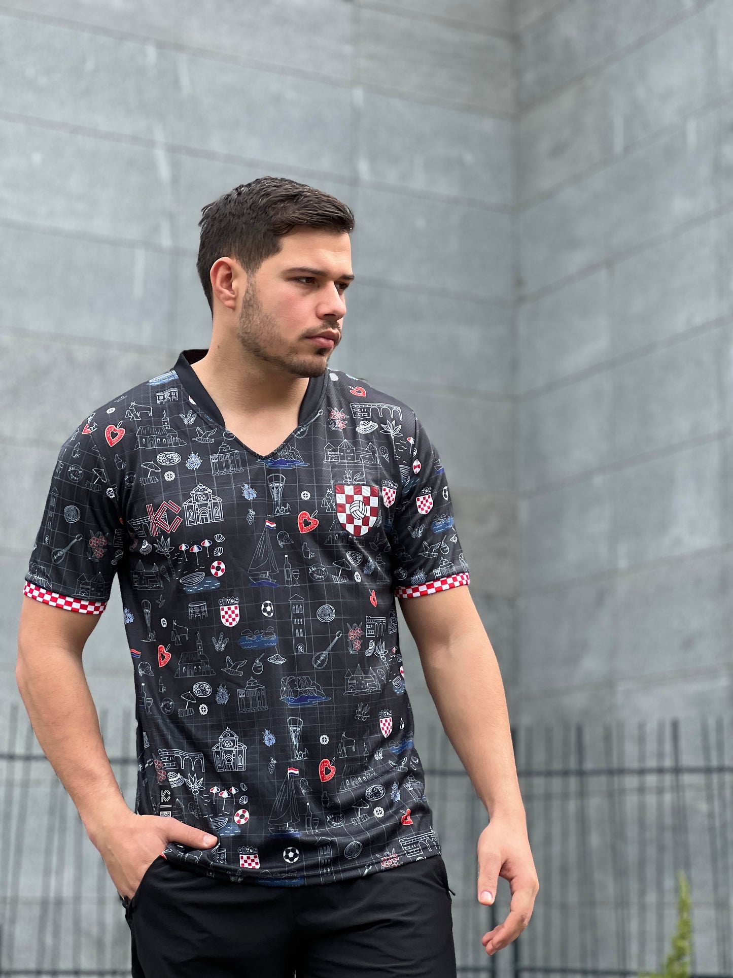 Hrvatska Kockasti Black Edition