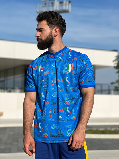 Majica nogometne reprezentacije Italije Heritage Plava
