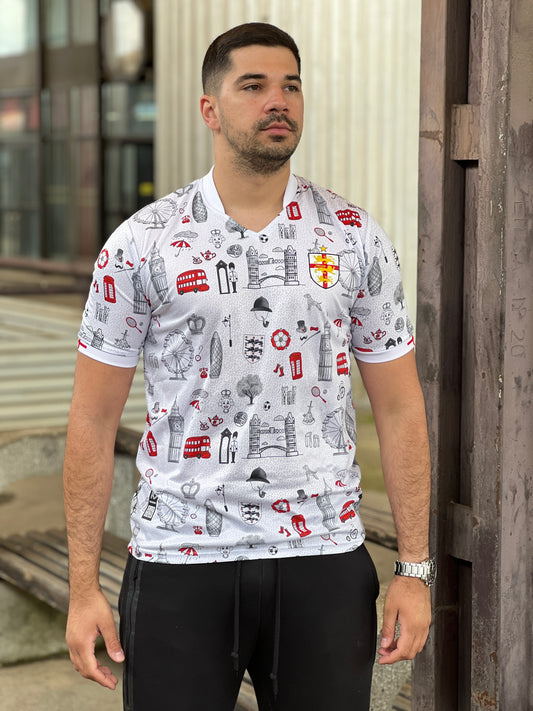 England National Team Football Shirt Heritage Home