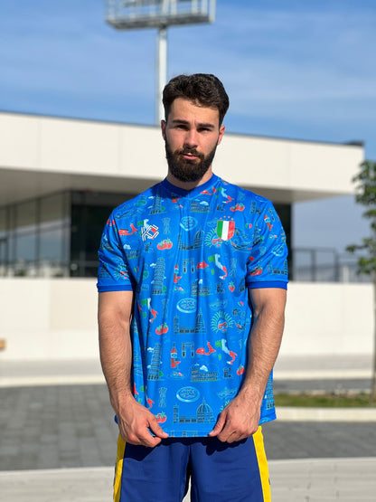 Majica nogometne reprezentacije Italije Heritage Plava