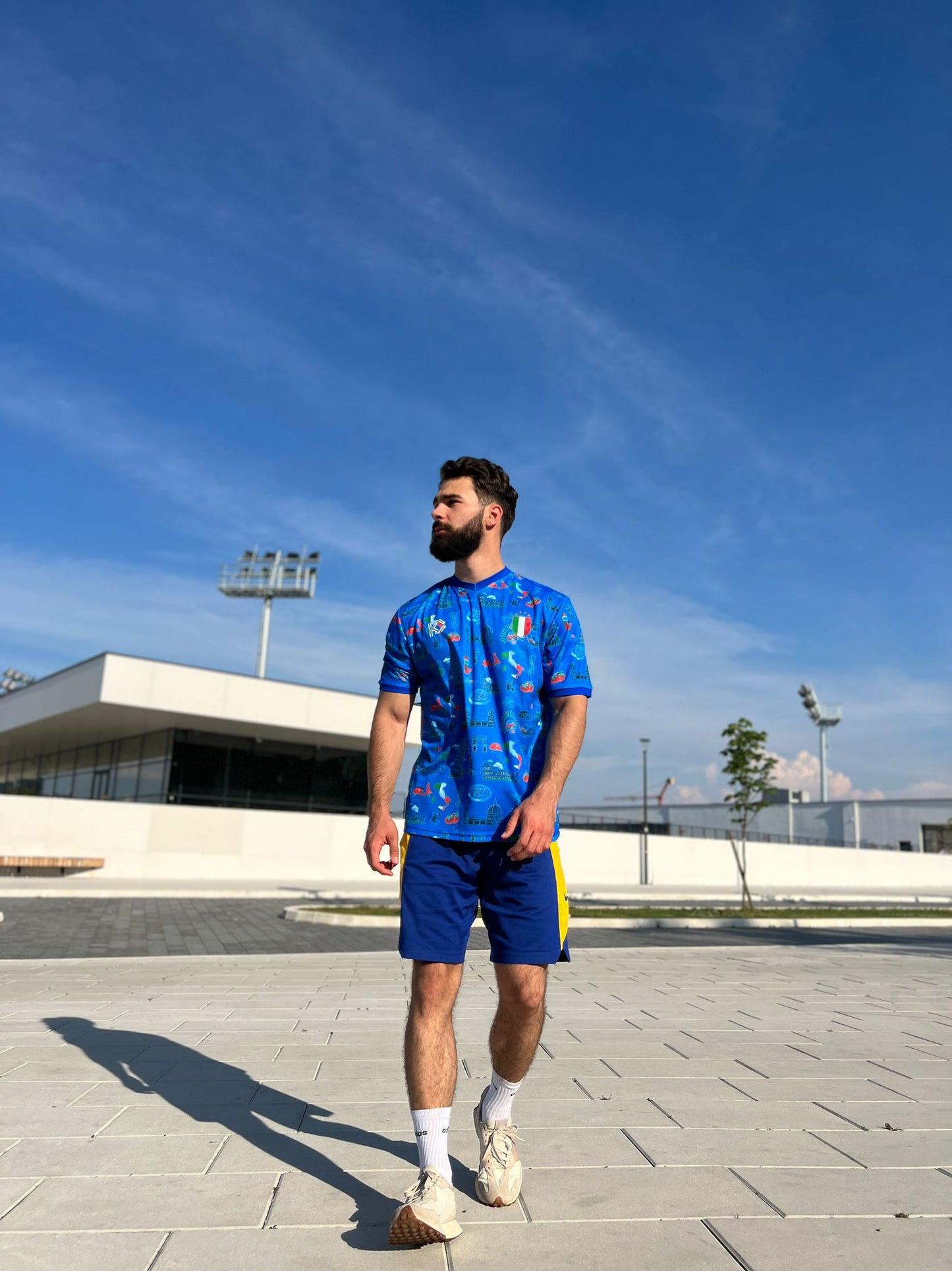 Majica nogometne reprezentacije Italije Heritage Plava