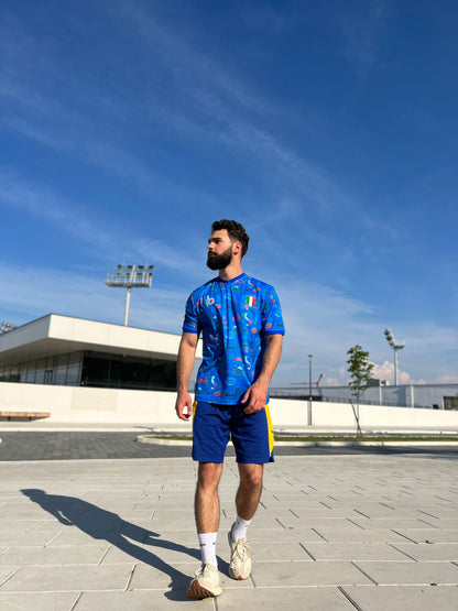 Majica nogometne reprezentacije Italije Heritage Plava