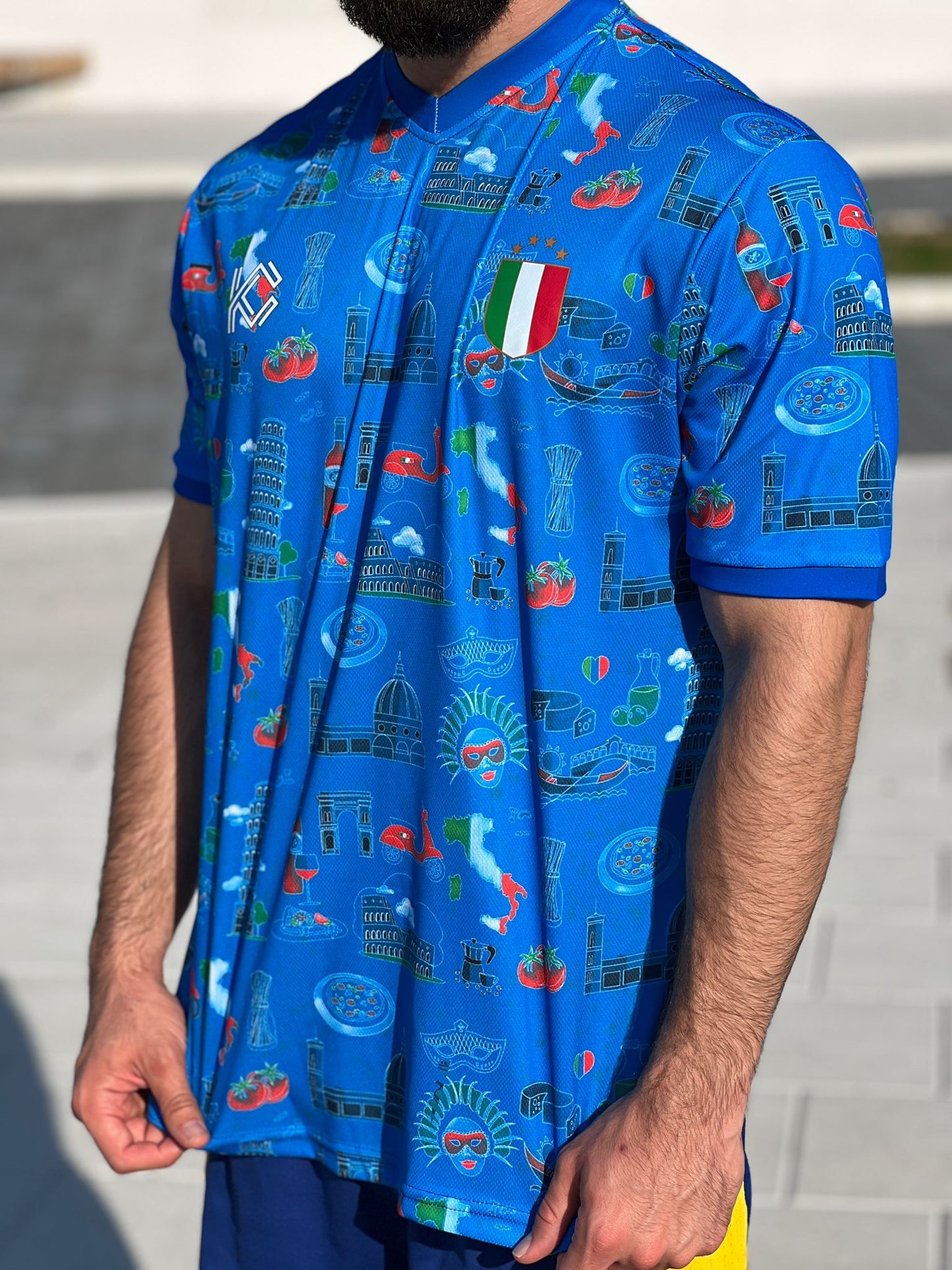 Majica nogometne reprezentacije Italije Heritage Plava