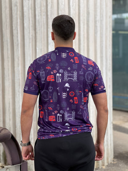 Majica nogometne reprezentacije Engleske Heritage Purple