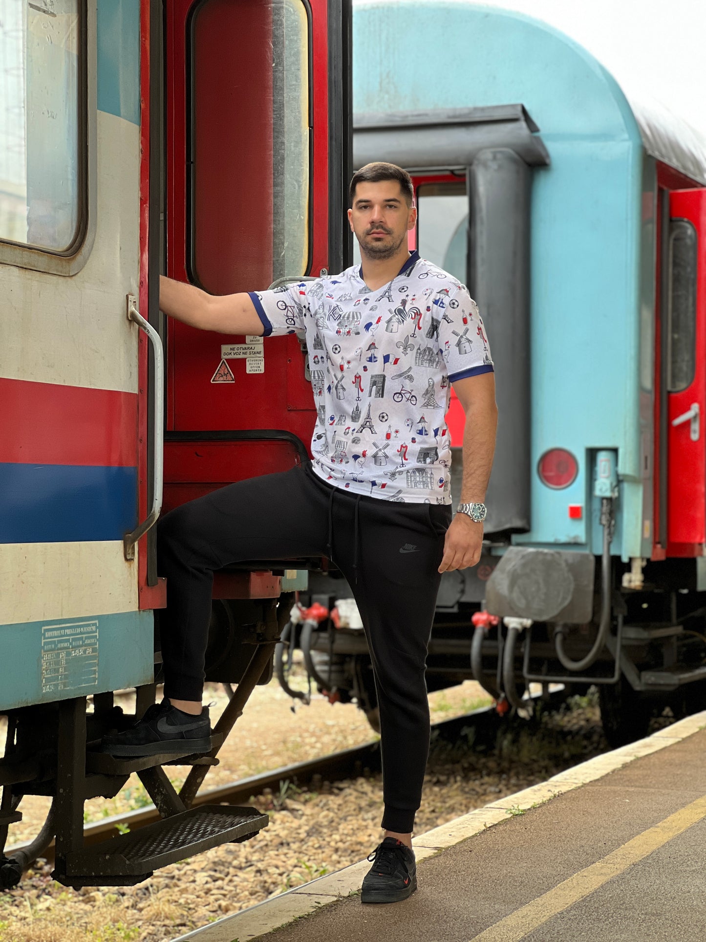 Fudbalska majica reprezentacije Francuske Heritage U gostima