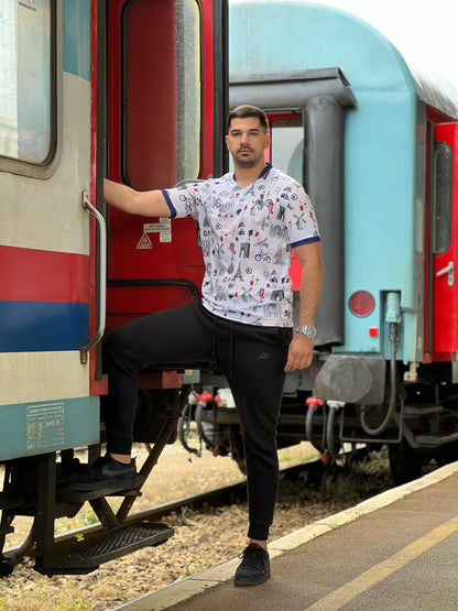 Fudbalska majica reprezentacije Francuske Heritage U gostima