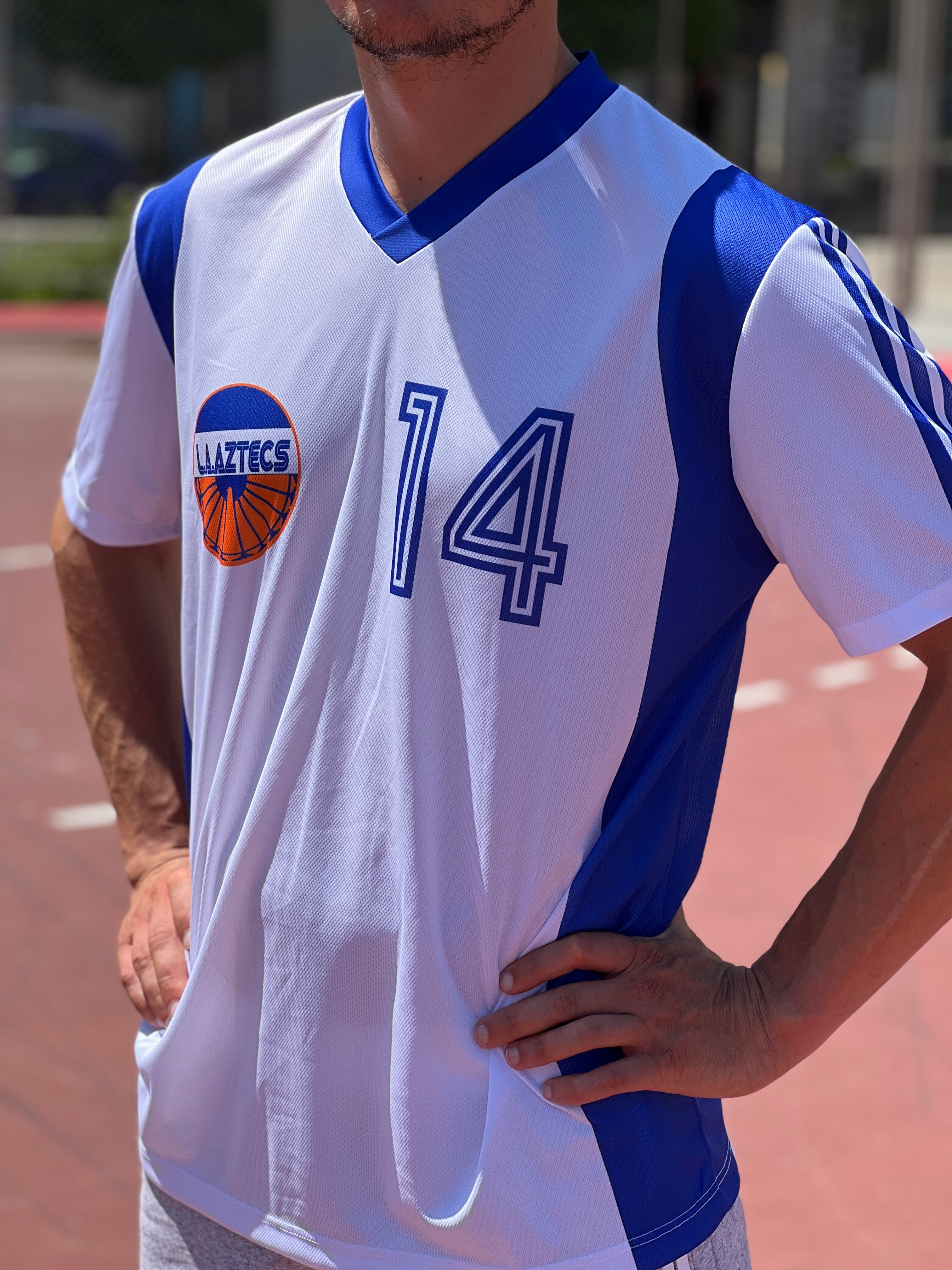 Official LA Aztecs™ 1979 Retro NASL™ Home Jersey by Stylo Matchmakers®