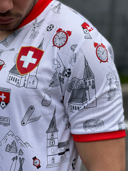 Switzerland Die Nati Away - Kick Couture concept football shirt - photo 2