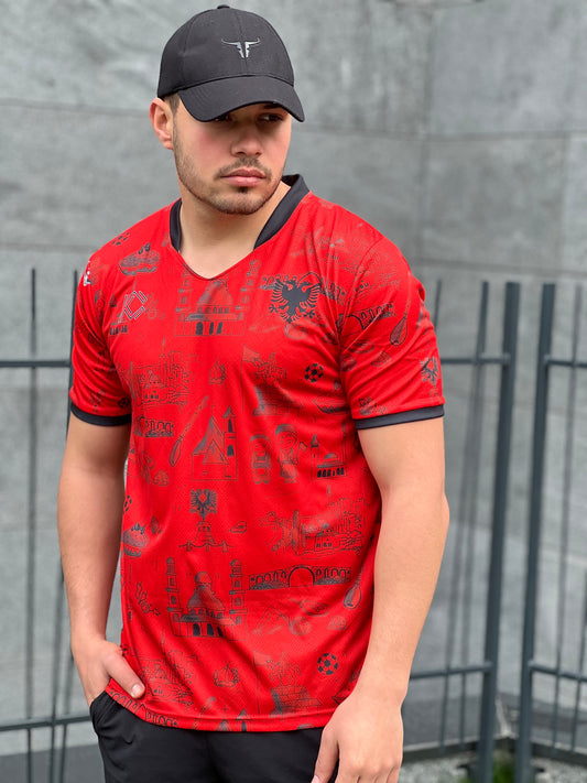 Albania Shqiponjë Heritage - Kick Couture concept football shirt - photo 2