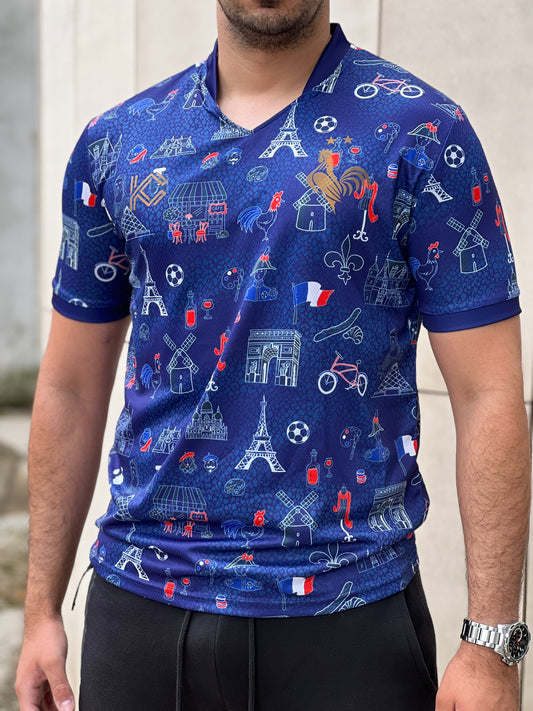 France National Team Football Shirt Heritage Home