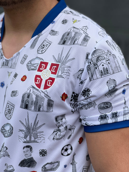 Serbia Orlovi Away - Kick Couture concept football shirt - photo 2