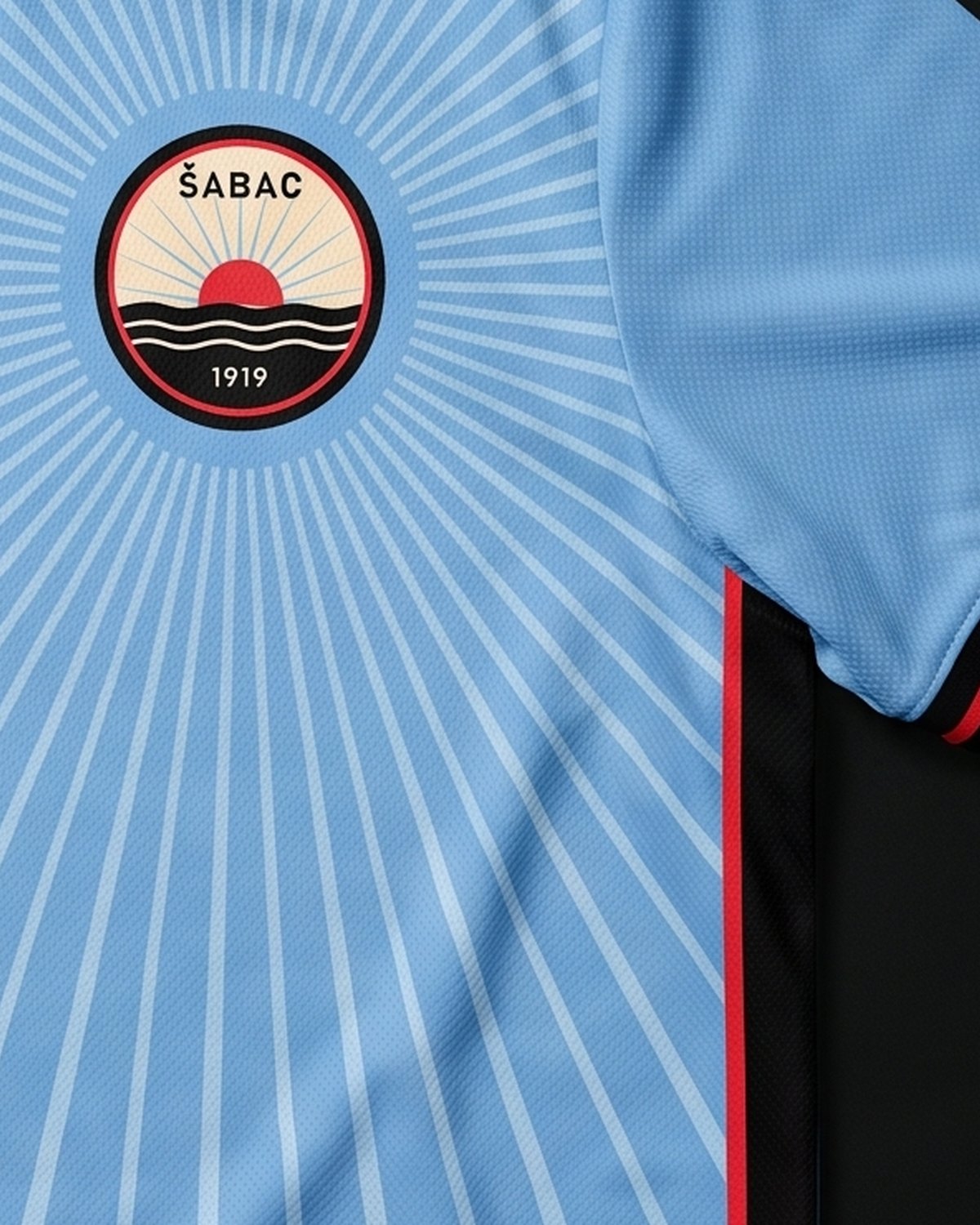 Provincial Uruguay Sabac 1927 tribute football jersey
