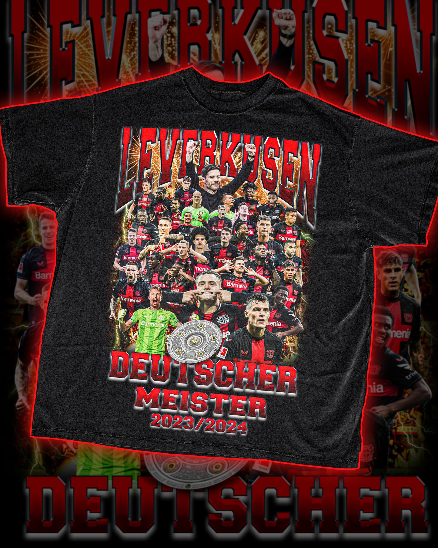 Bayer Leverkusen Deutscher Meister 2023/2024