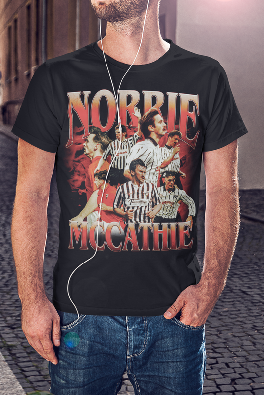 Norrie McCathie Bootleg T-Shirt - bootleg football t-shirt by Kick Couture - photo 2